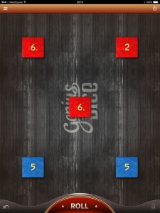 Capture iPad Genius Dice iPad 1